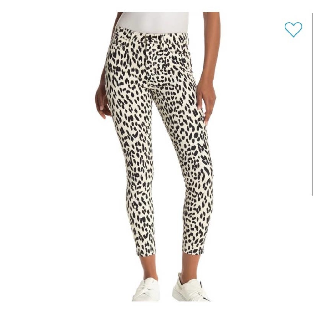 Joe's Jeans The Charlie Leopard Print High Rise